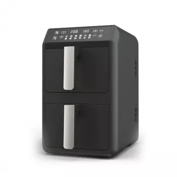Electric air fryer Maestro MR-761, 10 L capacity, 2400W, 12 programs, 80–200°C, double construction, black