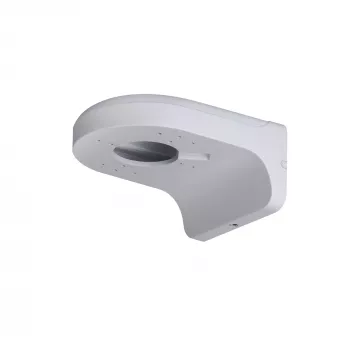 Corner bracket DAHUA PFB204W — universal white camera mount, 1 kg capacity, 122×160×76 mm