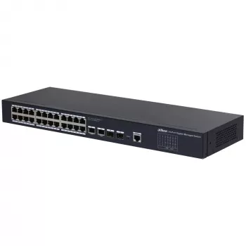Dahua Technology SG4028 Managed L2 Gigabit Ethernet (10/100/1000) Black