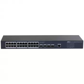 Dahua Technology SG4028 Managed L2 Gigabit Ethernet (10/100/1000) Black