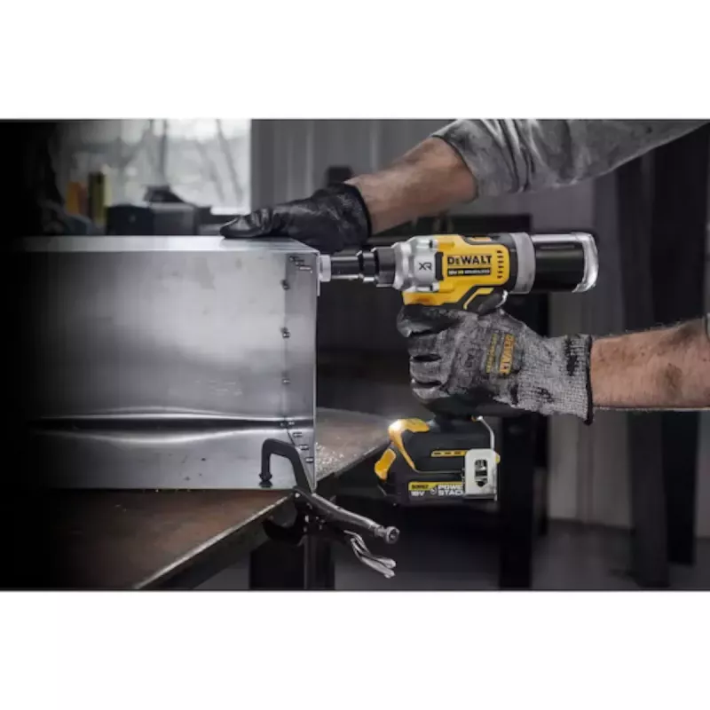 Cordless Riveter DeWalt DCF414NT-XJ — battery-powered rivet tool, portable