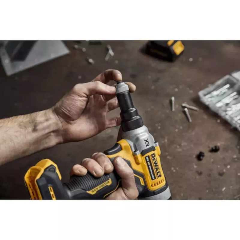 Cordless Riveter DeWalt DCF414NT-XJ — battery-powered rivet tool, portable