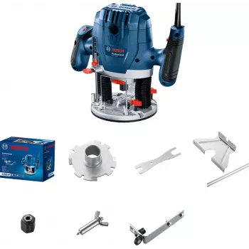 Bosch GOF 130 Black, Blue 28000 RPM 1300 W