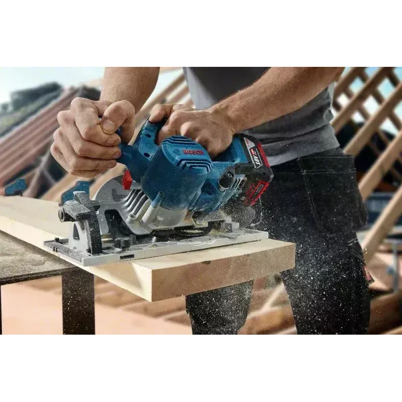 Bosch GKS 185-LI 16.5 cm Black, Blue, Grey 5000 RPM