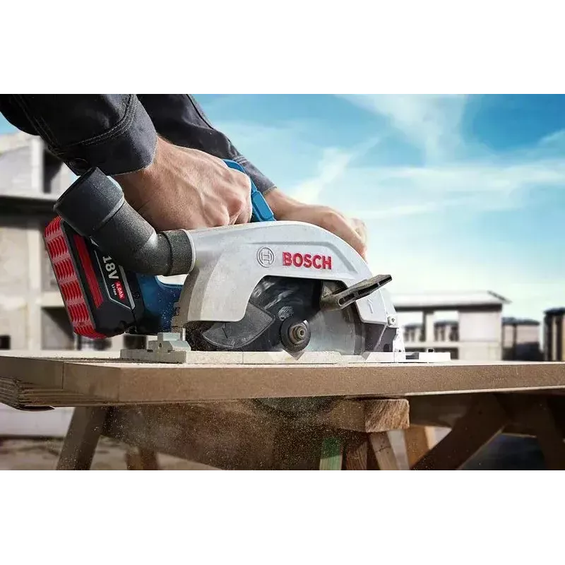 Bosch GKS 185-LI 16.5 cm Black, Blue, Grey 5000 RPM