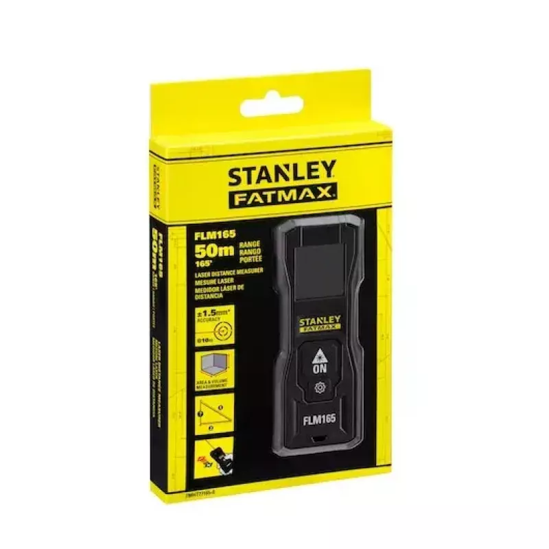 Laser distance meter Stanley FATMAX FMHT77165-0 Black 50 m