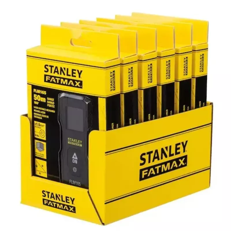 Laser distance meter Stanley FATMAX FMHT77165-0 Black 50 m