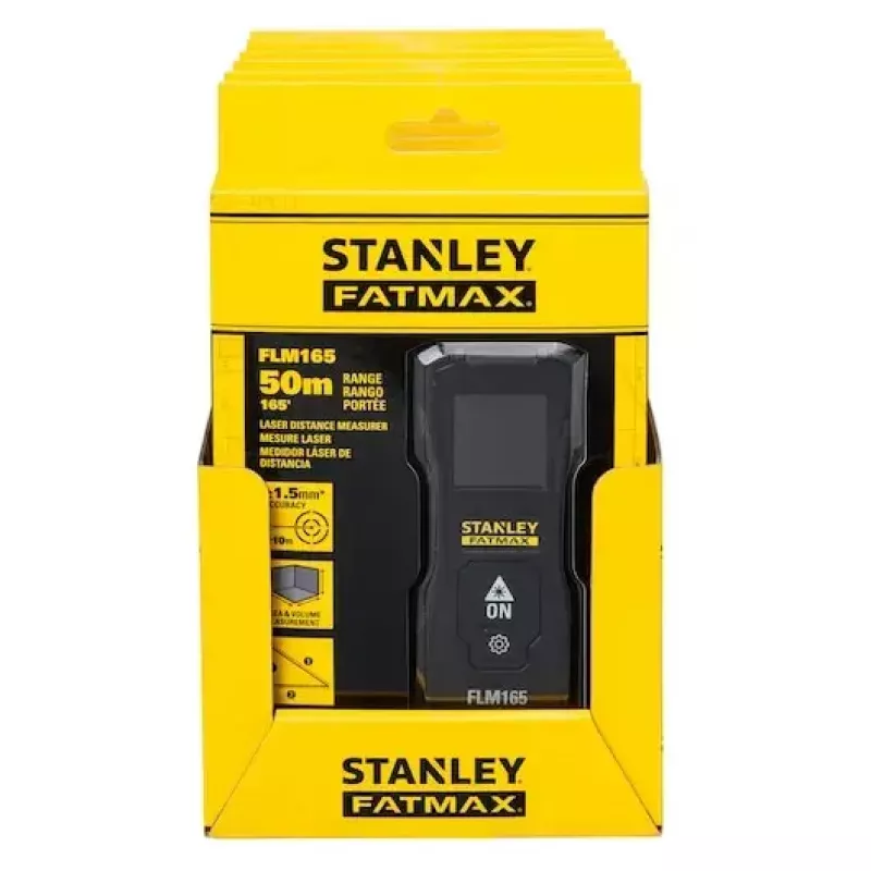 Laser distance meter Stanley FATMAX FMHT77165-0 Black 50 m