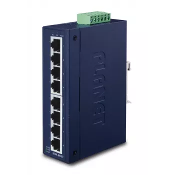 PLANET Industrial Switch Ip30 Slim Type 8-port