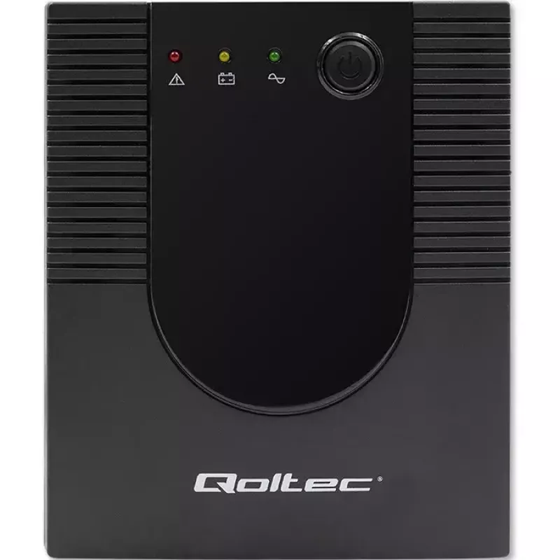 Qoltec UPS 53776 Line-Interactive 1.5 kVA 900 W 4 AC outlets