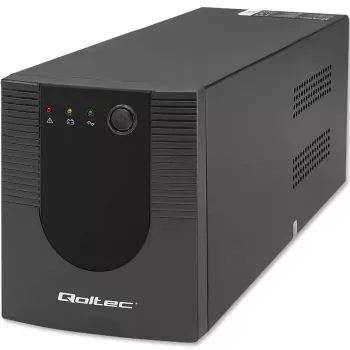 Qoltec UPS 53776 Line-Interactive 1.5 kVA 900 W 4 AC outlets