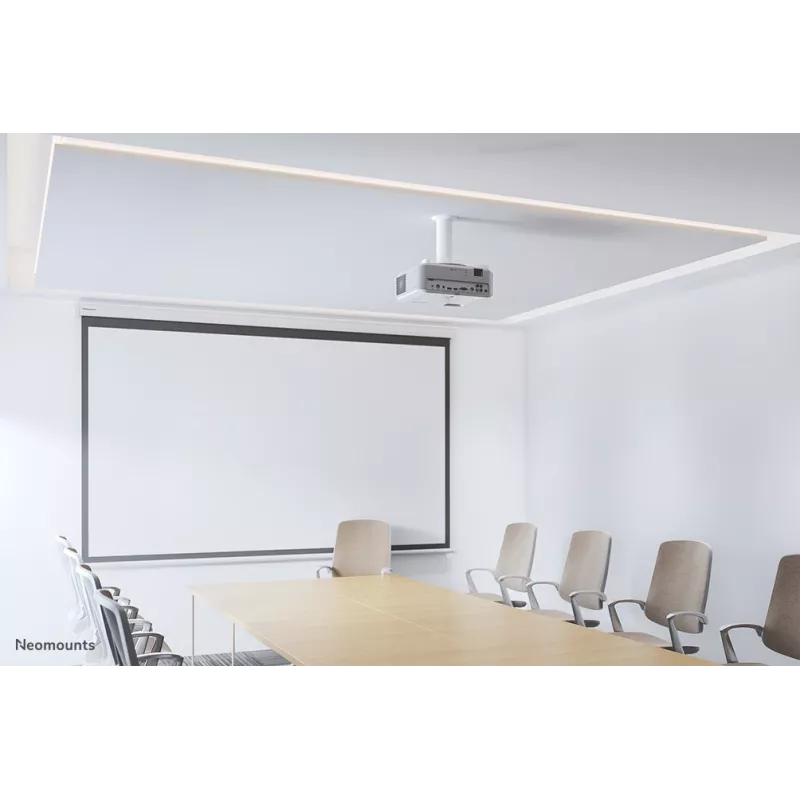 Neomounts BEAMER-C80WHITE Beamer ceiling mount - h 13-20 cm - full motion