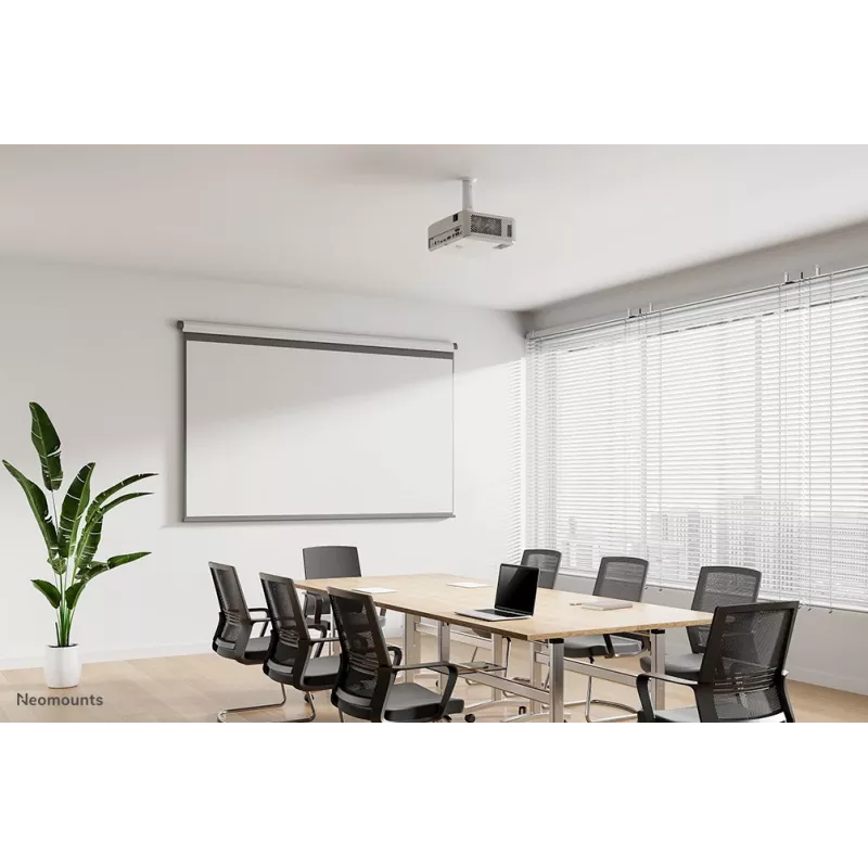 Neomounts BEAMER-C80WHITE Beamer ceiling mount - h 13-20 cm - full motion