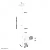Neomounts FPMA-C060BLACK Monitor/TV mount ceiling 10-40 inch - h 60-85 cm