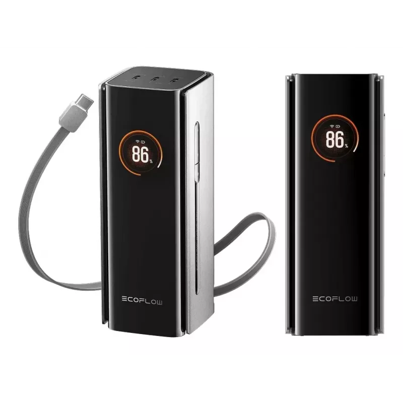 Power bank EcoFlow RAPID Pro 20000 mAh Lithium 230W, 3× USB-C, Black
