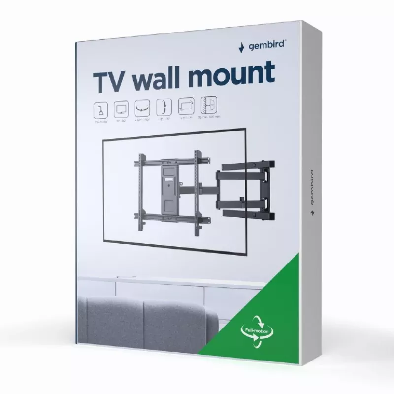 GEMBIRD TV Wall Mount (fixed), 37in-70in