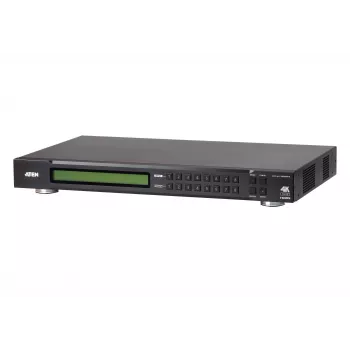ATEN 8X8 True 4K HDMI Martrix Switch, AV matrix switcher, 18 Gbit/s, 600 MHz, 4096 x 2160 pixels, 4096 x 2160, 3840 x 2160, 1920 x 1200, Black