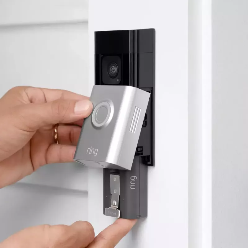 Battery Doorbell Plus Ring Black Nickel