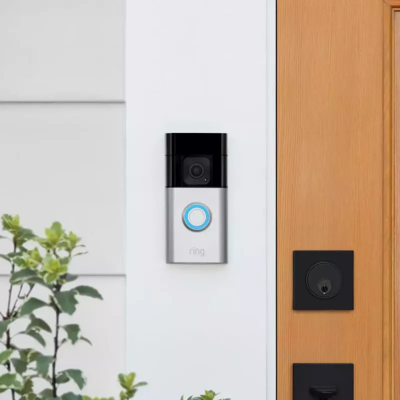 Battery Doorbell Plus Ring Black Nickel