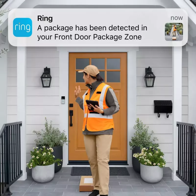 Battery Doorbell Plus Ring Black Nickel