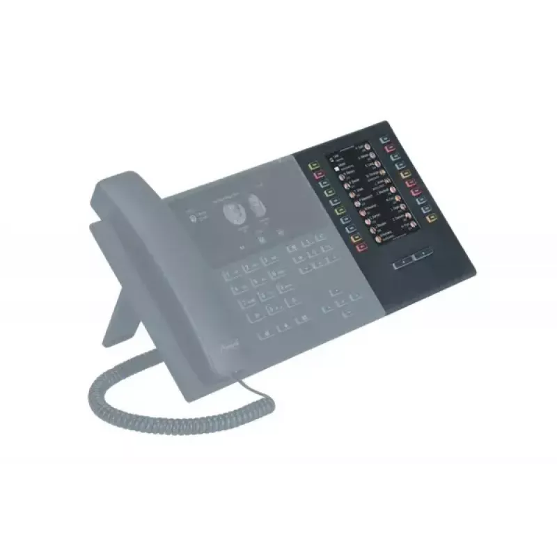 IP add-on module Auerswald COMfortel D-XT20i Black 20 buttons