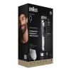 Braun BeardTrimmer 9 BT9560 beard trimmer Battery 52 2 cm Wet & Dry Black, Silver
