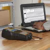DYMO Rhino 6000+ Industrial Label Maker | Computer Connected Label Maker with Hard Carry Case | Includes 1 Vinyl Tape Cassette1 Flexible Nylon Tape Cassette and Rechargeable Lithium Ion Battery