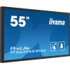 iiyama TF5539AS-B1AG Signage Display Kiosk design 138.7 cm (54.6 inch) LED 435 cd/m² 4K Ultra HD Black Touchscreen Built-in processor Android 11 24/7
