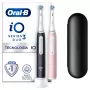Oral-B iO3 Duo Adult Vibrating toothbrush Black, Rose, White