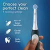 Electric toothbrush BRAUN Oral‑B iO Series 2 Green rechargeable with travel case