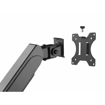 Equip 17 inch-27 inch Triple Monitor Desk Mount Bracket, Clamp, 21 kg, 75 x 75 mm, 100 x 100 mm, Height adjustment, Black