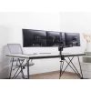 Equip 17 inch-27 inch Triple Monitor Desk Mount Bracket, Clamp, 21 kg, 75 x 75 mm, 100 x 100 mm, Height adjustment, Black