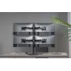 Equip 17 inch-32 inch Articulating Quad Monitor Tabletop Stand