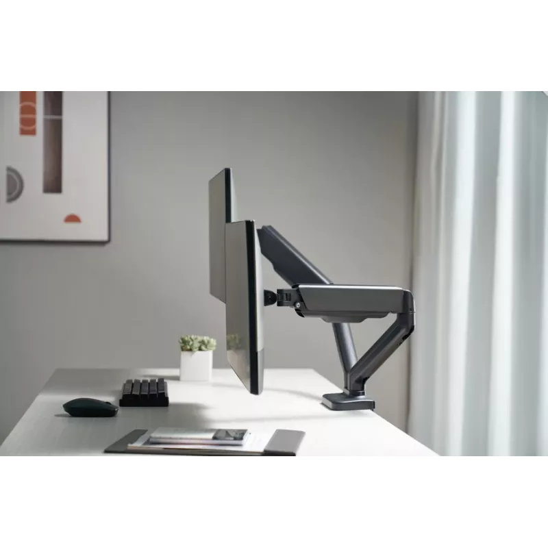 Equip 13 inch-27 inch Interactive Dual Monitor Desk Mount Bracket