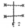 Equip 17 inch-32 inch Articulating Quad Monitor Desk Mount Bracket