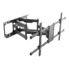 Equip 37 inch-90 inch Tilt/Swivel TV Wall Mount Bracket, 200 x 200 mm, 816 x 410 mm, -15 - 5°, -60 - 60°, Steel, Black