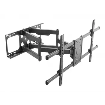 Equip 37 inch-90 inch Tilt/Swivel TV Wall Mount Bracket, 200 x 200 mm, 816 x 410 mm, -15 - 5°, -60 - 60°, Steel, Black