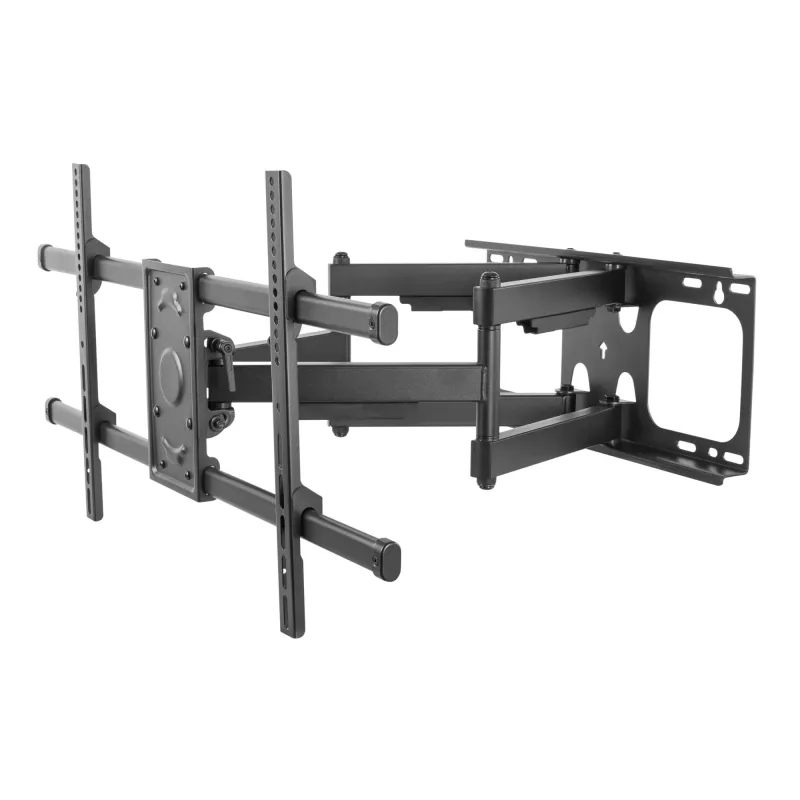 Equip 37 inch-90 inch Tilt/Swivel TV Wall Mount Bracket, 200 x 200 mm, 816 x 410 mm, -15 - 5°, -60 - 60°, Steel, Black