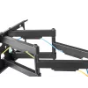 Equip 37 inch-90 inch Tilt/Swivel TV Wall Mount Bracket, 200 x 200 mm, 816 x 410 mm, -15 - 5°, -60 - 60°, Steel, Black
