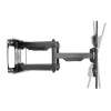 Equip 37 inch-90 inch Tilt/Swivel TV Wall Mount Bracket, 200 x 200 mm, 816 x 410 mm, -15 - 5°, -60 - 60°, Steel, Black