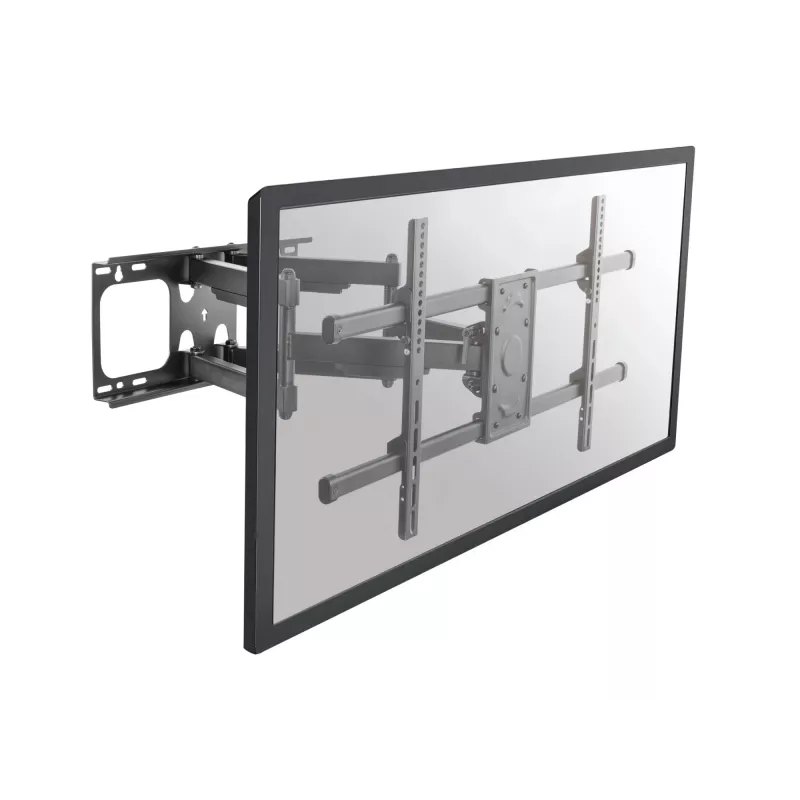Equip 37 inch-90 inch Tilt/Swivel TV Wall Mount Bracket, 200 x 200 mm, 816 x 410 mm, -15 - 5°, -60 - 60°, Steel, Black