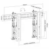 Equip 37 inch-70 inch Pop-Out Video Wall Mount Bracket