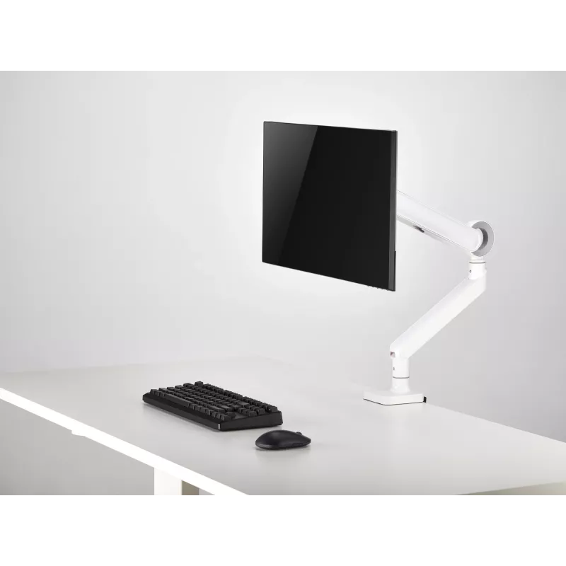Equip 17 inch-35 inch Premium Monitor Desk Mount Bracket, White