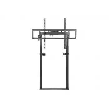 Equip 55 inch-100 inch Fixed Motorized Wall Mount Stand, 139.7 cm (55 inch), 2.54 m (100 inch), 200 x 200 mm, 800 x 600 mm, Aluminium, Plastic, Stainless steel, Black
