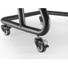 Equip 37 inch-80 inch Heavy-Duty TV Cart, 94 cm (37 inch), 2.03 m (80 inch), 200 x 200 mm, 600 x 400 mm, Aluminium, Plastic, Stainless steel, Black