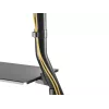 Equip 37 inch-80 inch Heavy-Duty TV Cart, 94 cm (37 inch), 2.03 m (80 inch), 200 x 200 mm, 600 x 400 mm, Aluminium, Plastic, Stainless steel, Black
