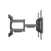 Equip 43 inch-100 inch Full Motion TV Mount Bracket, 200 x 200 mm, 800 x 400 mm, -10 - 5°, -60 - 60°, Plastic, Stainless steel, Black