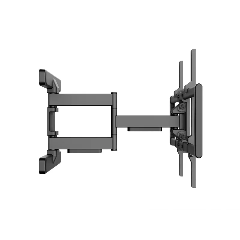 Equip 43 inch-100 inch Full Motion TV Mount Bracket, 200 x 200 mm, 800 x 400 mm, -10 - 5°, -60 - 60°, Plastic, Stainless steel, Black