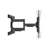 Equip 43 inch-100 inch Full Motion TV Mount Bracket, 200 x 200 mm, 800 x 400 mm, -10 - 5°, -60 - 60°, Plastic, Stainless steel, Black