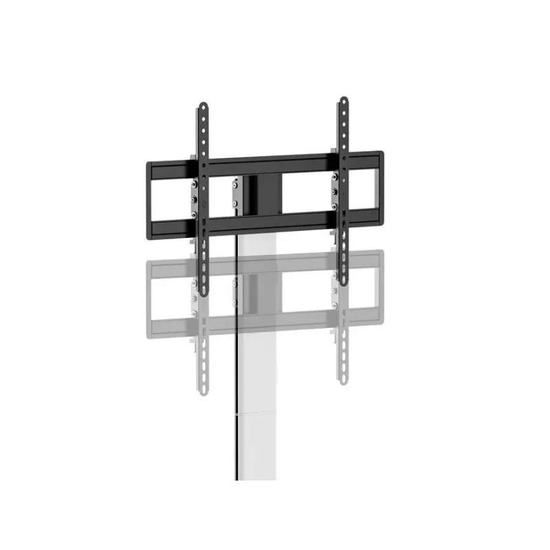 Floor TV stand/mount EQUIP 650614 for 37–86 inch screens, up to 45 kg, VESA 100x100–600x400, height 900–1100 mm, tilt -10° to 5°, silver